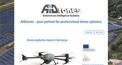 Desktop Screenshot of aidrones.de